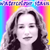 watercolour stains